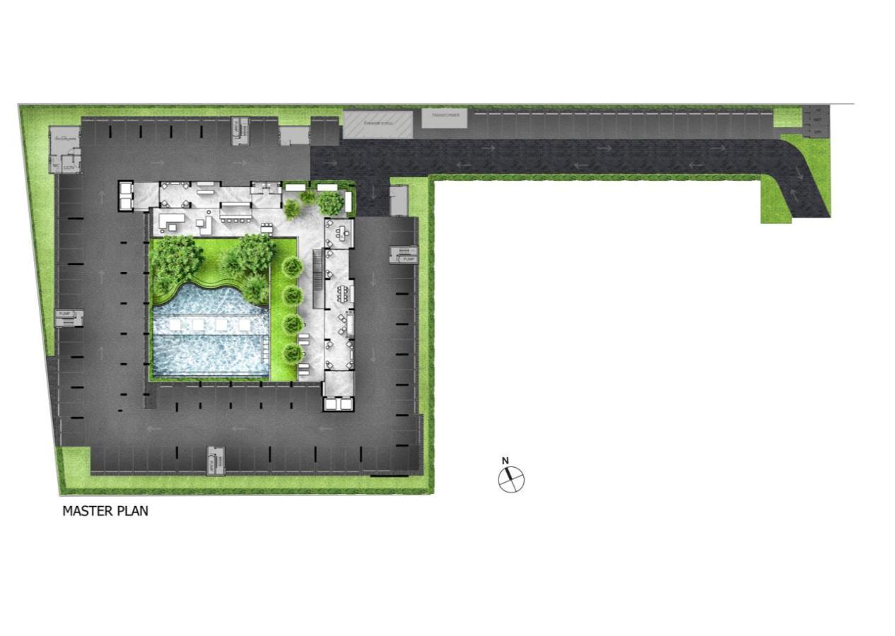 Huahin Dusitd2 Residences, Apartments Near Beach المظهر الخارجي الصورة